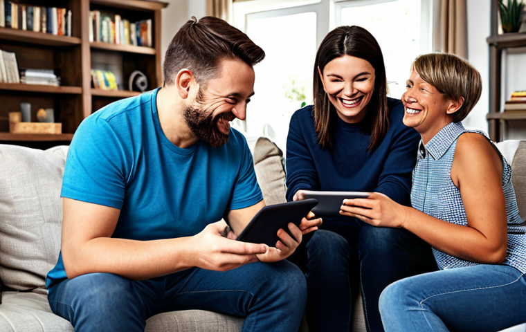 보드게임 SNS 홍보 - Finding Your Gaming Tribe Online**

"A diverse group of fully clothed adults smiling and interacting...