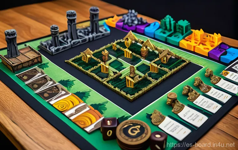 보드게임 기술 트렌드 - **Augmented Reality Dragon Battle on a Board Game Map:** A dynamic, eye-level shot captures a player...